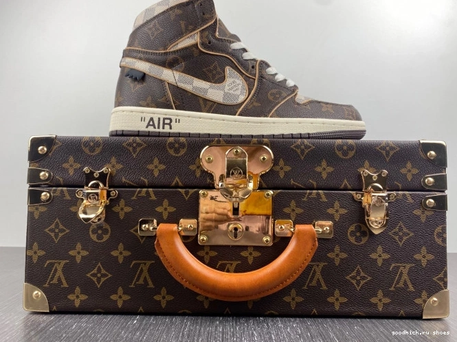 LV x Air OFF-WHITE Jordan 1 0818